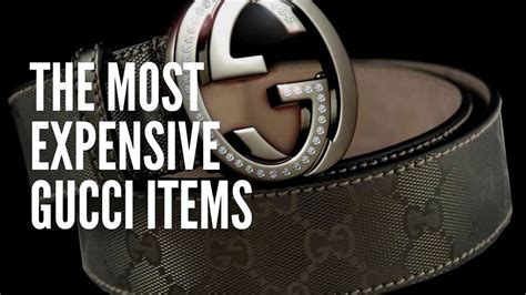 duurste gucci product|most expensive gucci brands.